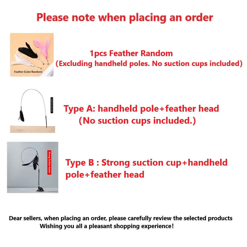 Cat Toy Cat Teaser Stick With Bell