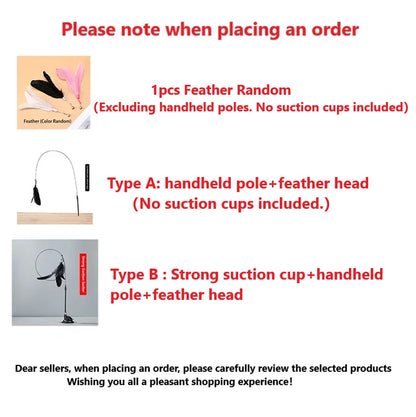 Cat Toy Cat Teaser Stick With Bell