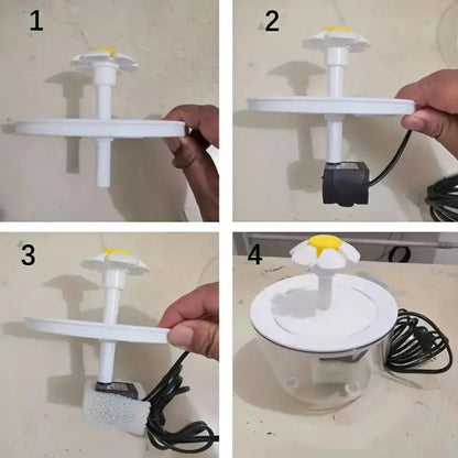 Pets Water Fountain Auto Filter USB