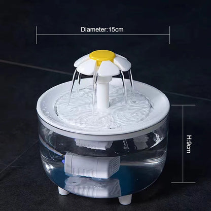 Pets Water Fountain Auto Filter USB