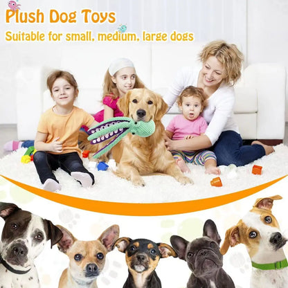 Pet Plush Octopus Toy